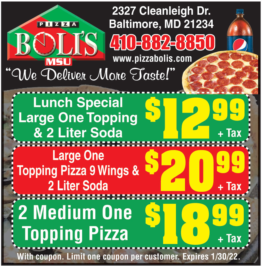 PIZZA BOLIS