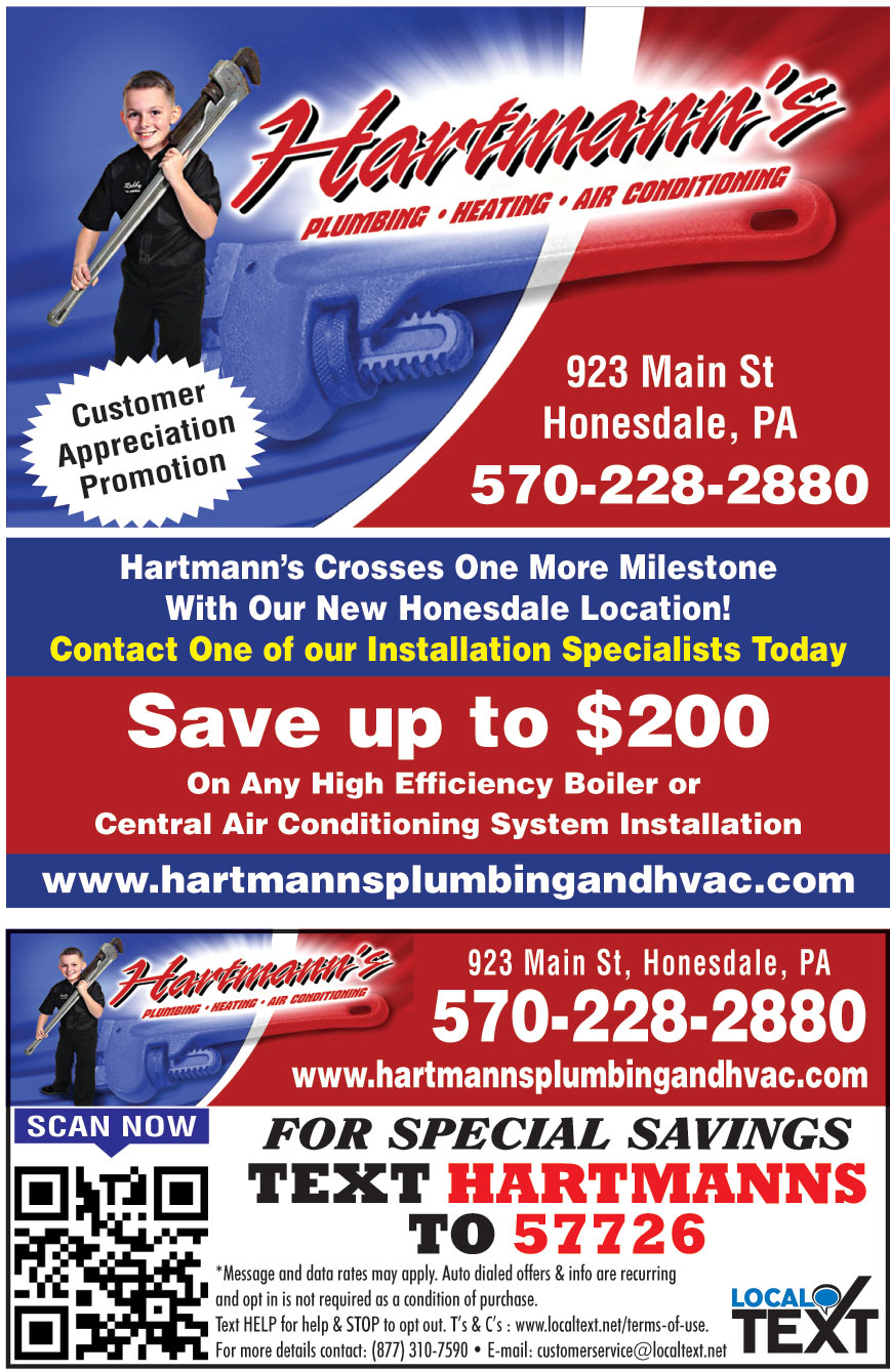 HARTMANNS PLUMBING HEATIN