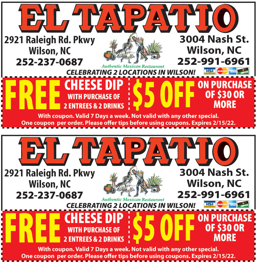 el tapatio mexican restaurant wilson nc