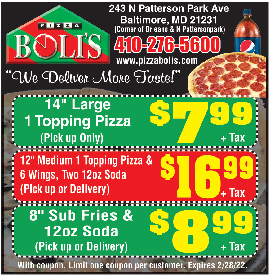 PIZZA BOLIS