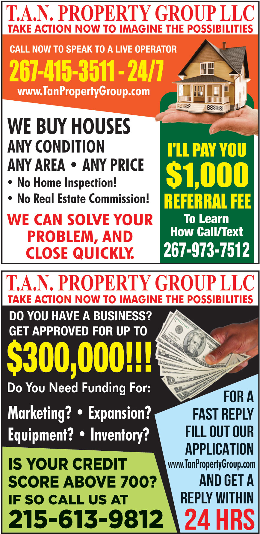 TAN PROPERTY GROUP LLC