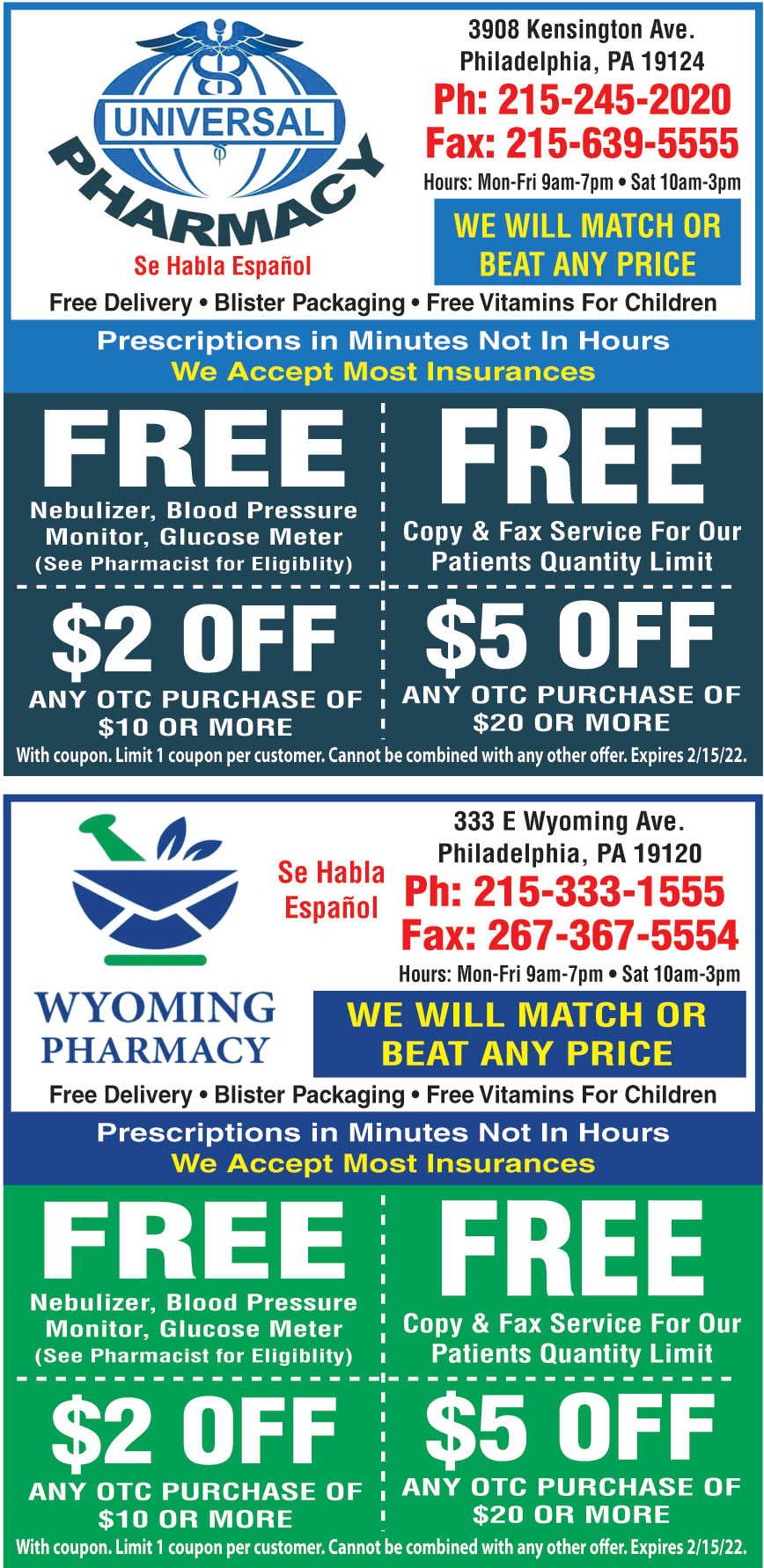UNIVERSAL PHARMACY