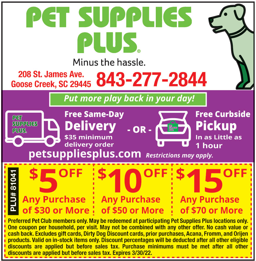 pet supplies plus 10 off coupon