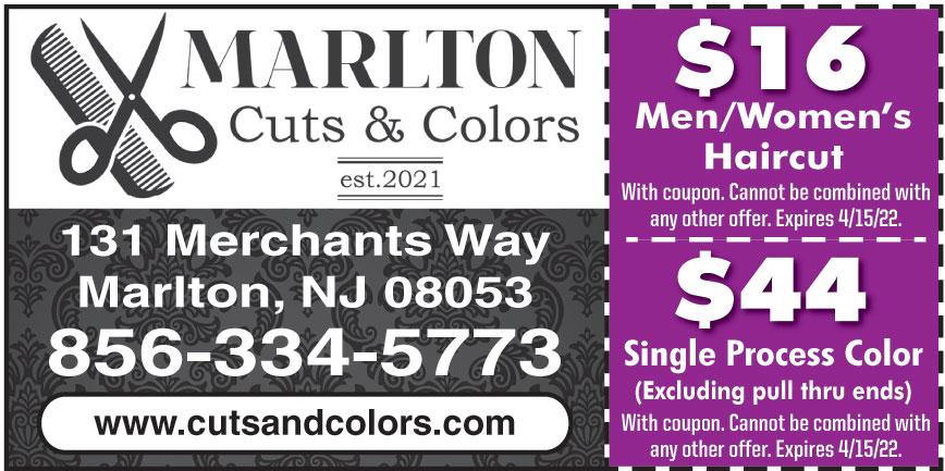 MARLTON CUTS AND COLORS