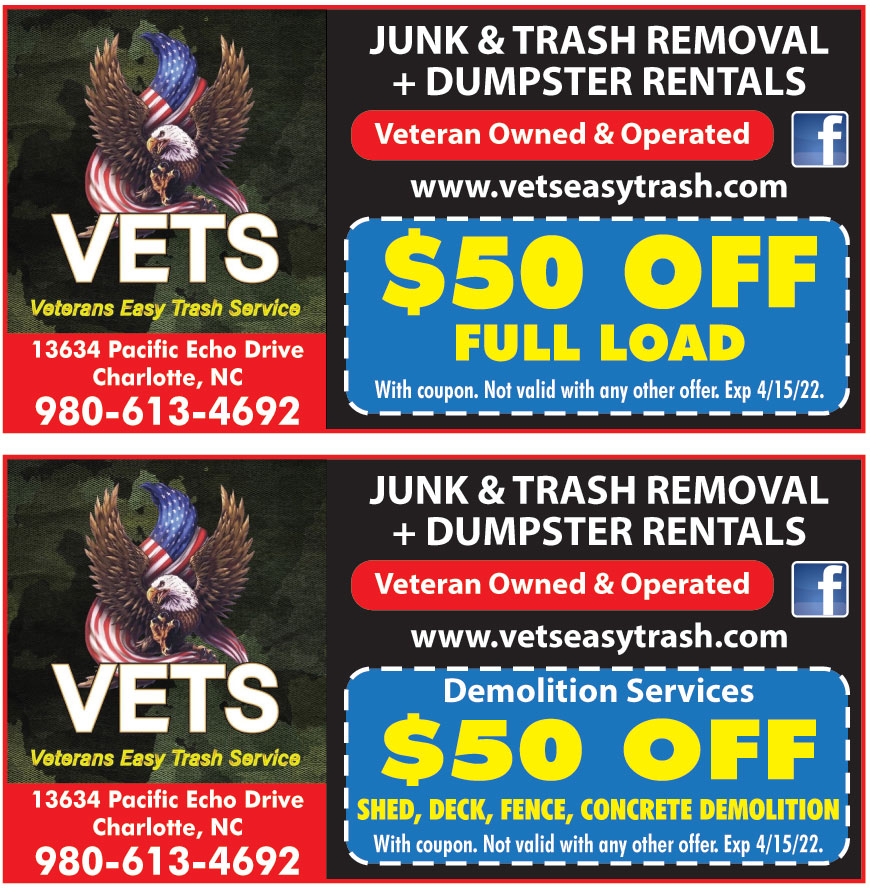 VETERANS EASY TRASH SERVI