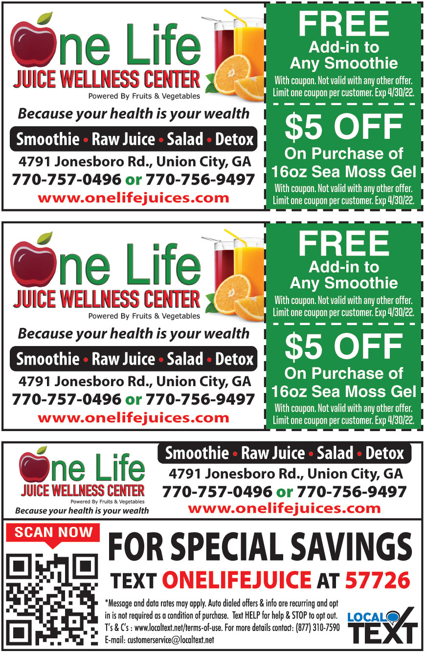 ONE LIFE JUICE WELLNESS