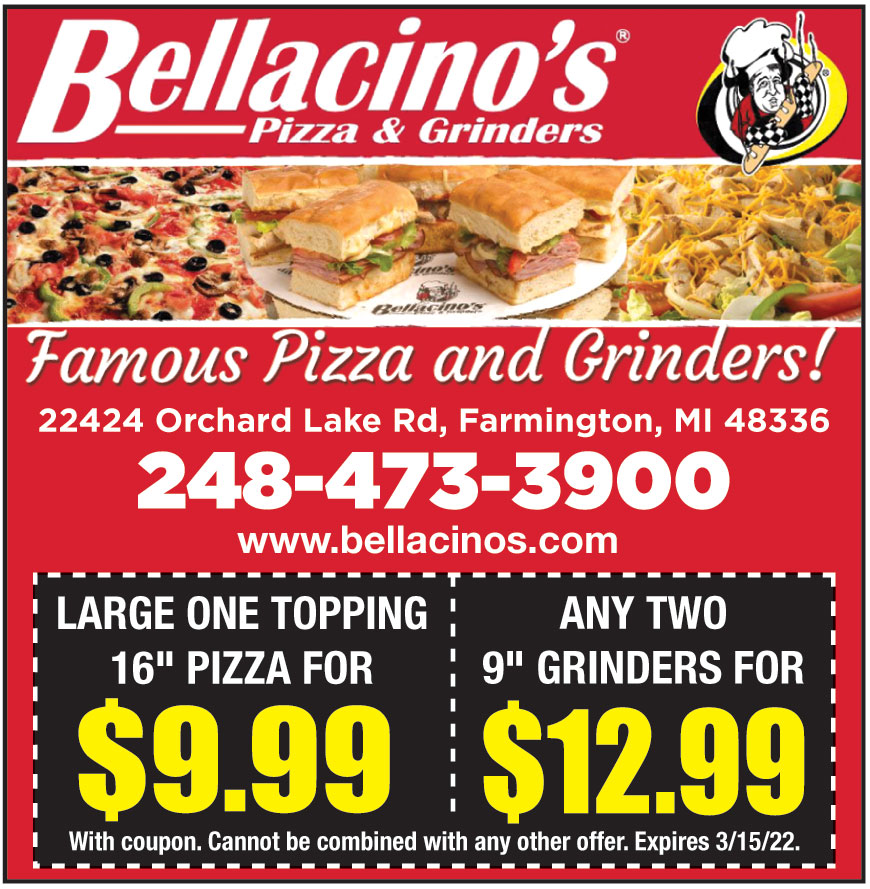 BELLACINOS PIZZA AND GRIN