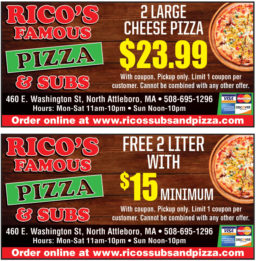 RICOS FAMOUS PIZZA AND SU