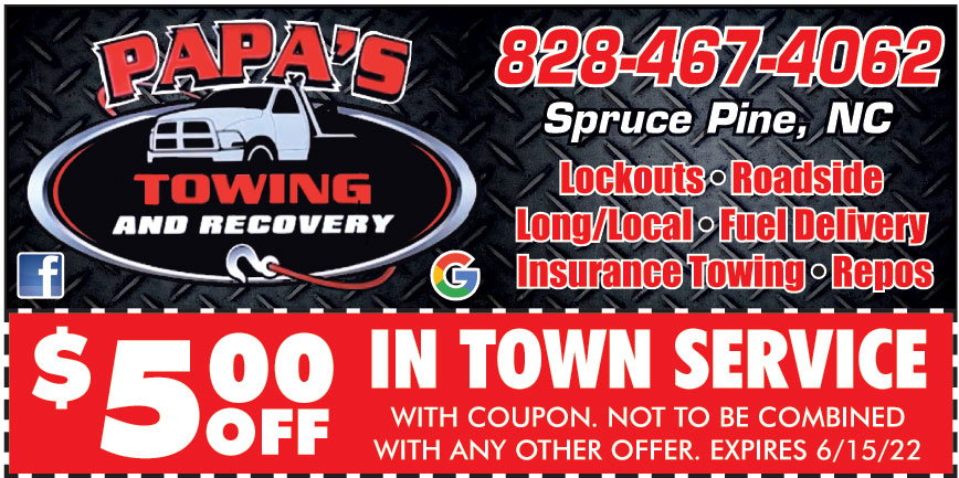 PAPAS TOWING AND RECOVERY