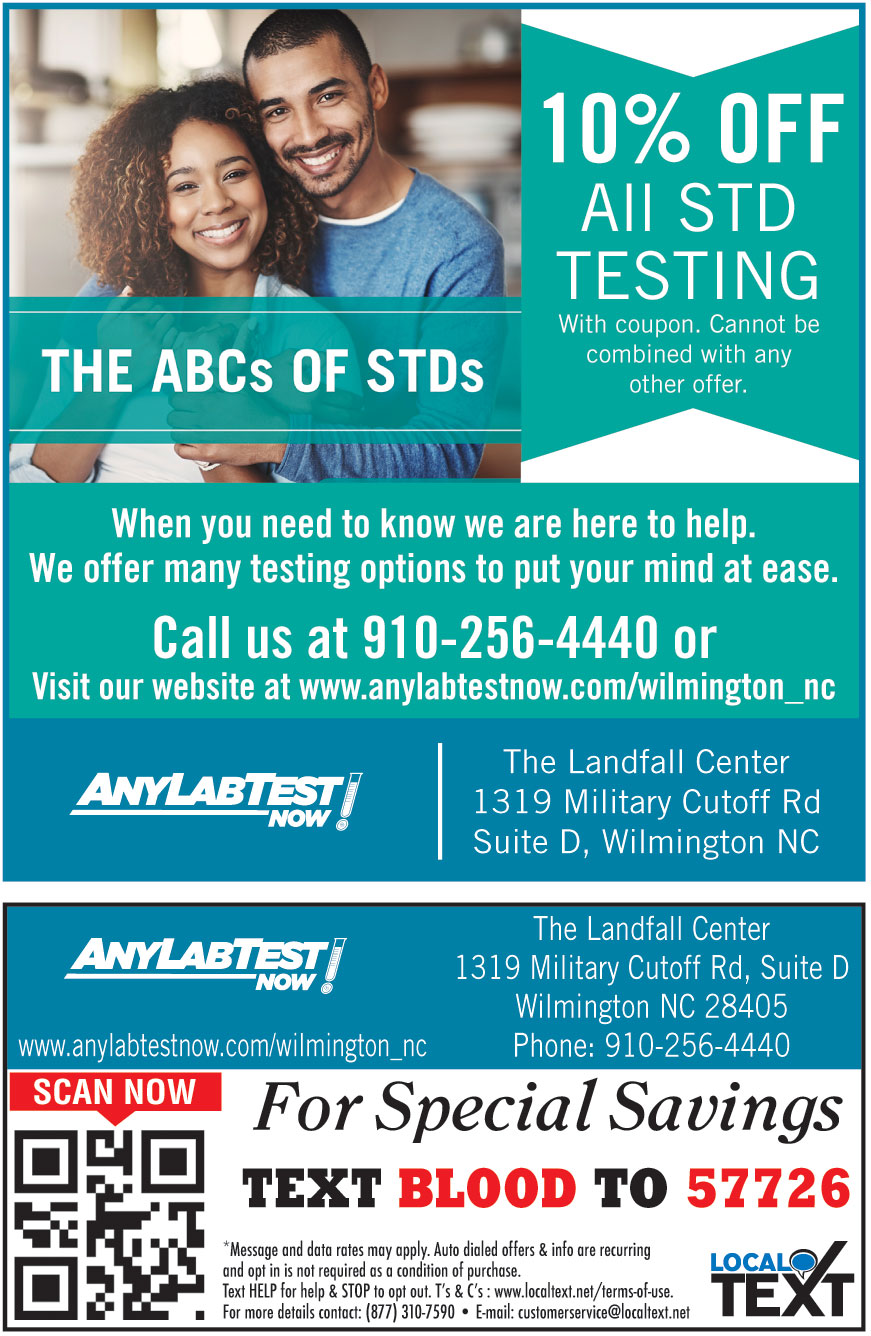 ANY LAB TEST NOW