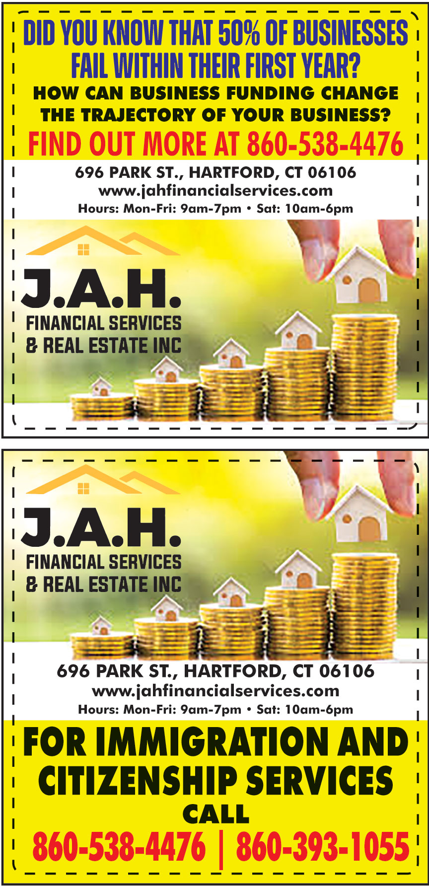 JAH FINANCIAL SERVICES