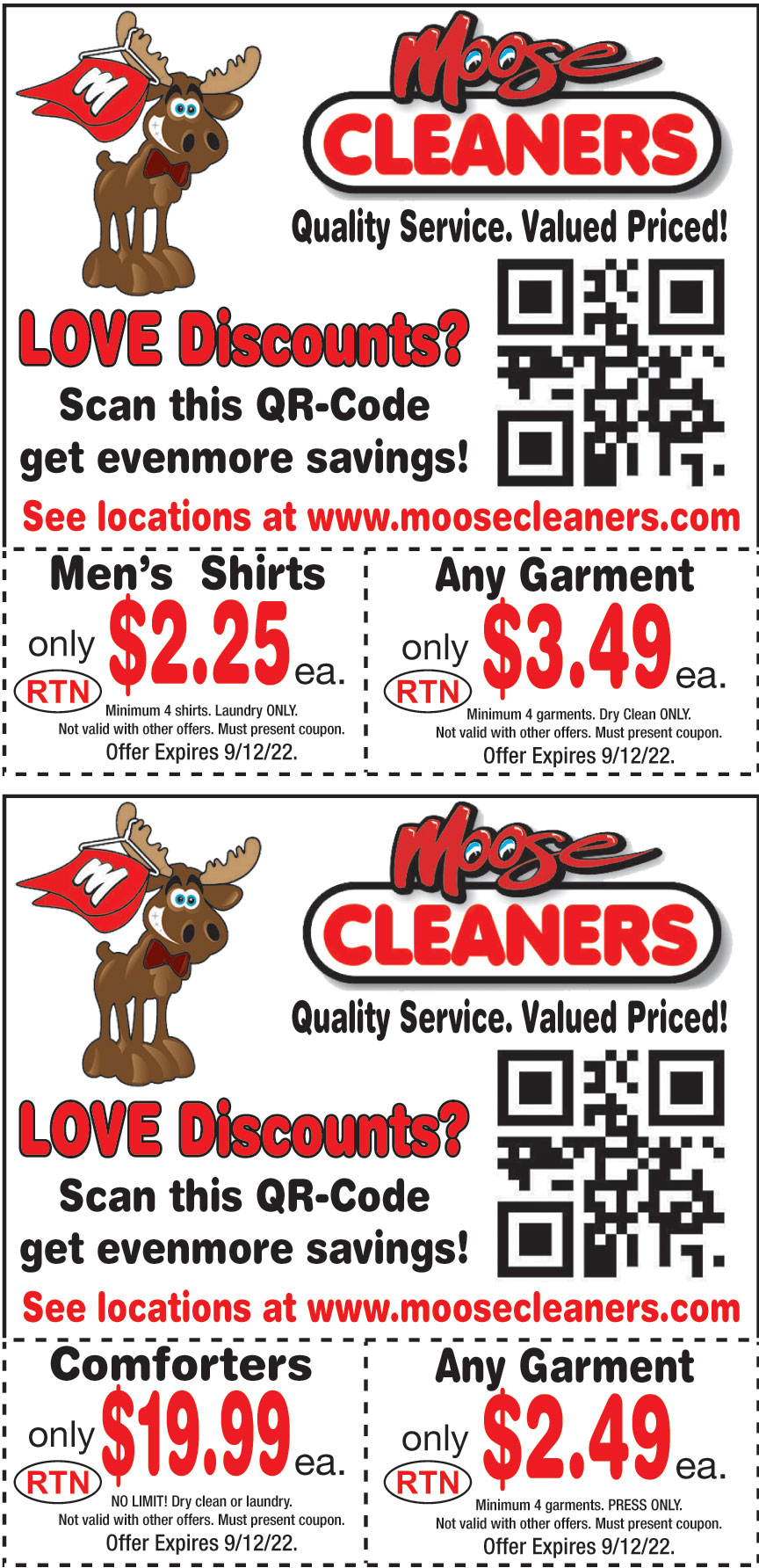MOOSE CLEANERS