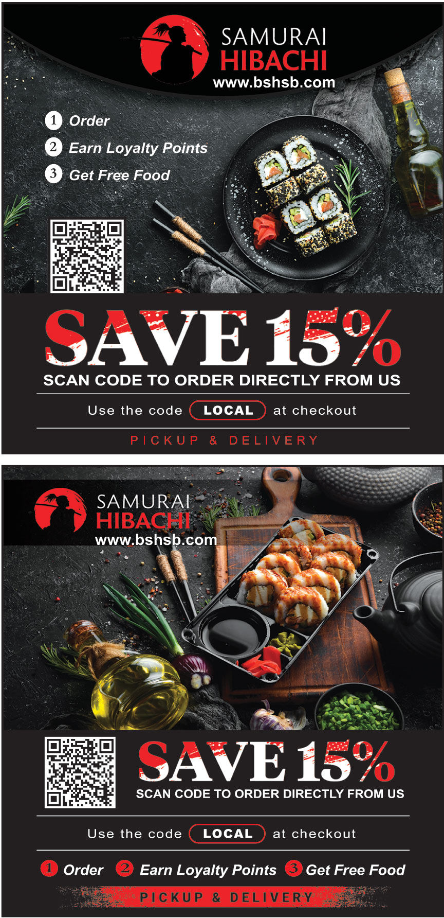 SAMURAI HIBACHI AND SUSHI