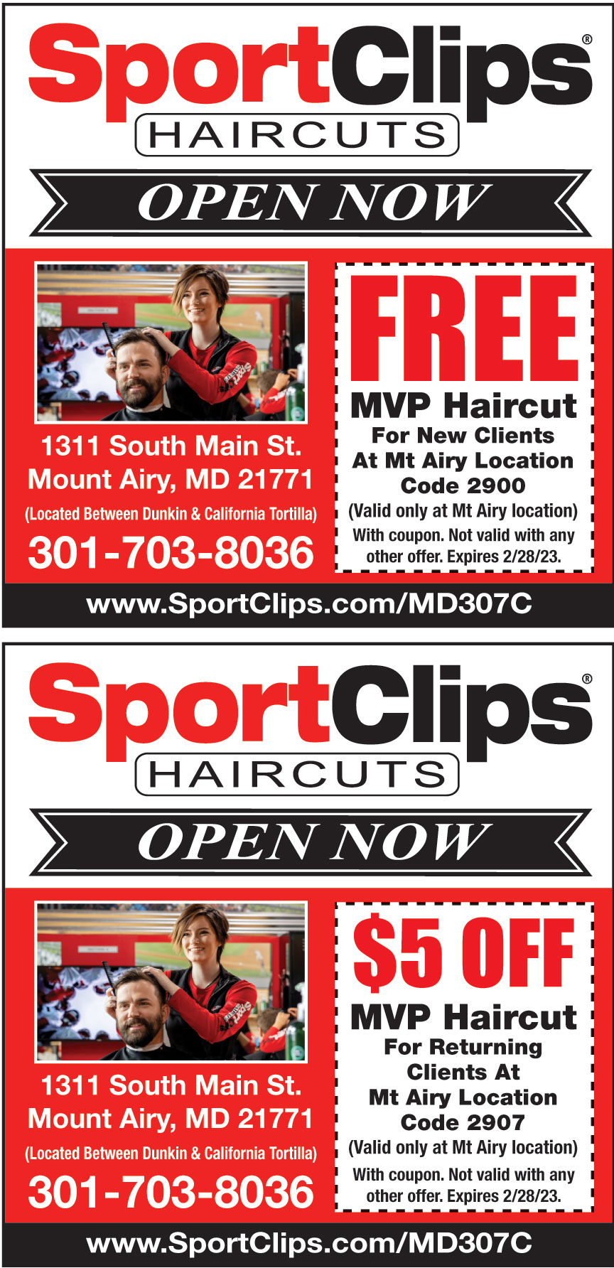 MT AIRY CLIPS DBA SPORTCL