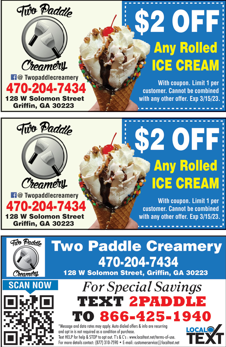 TWO PADDLE CREAMERY