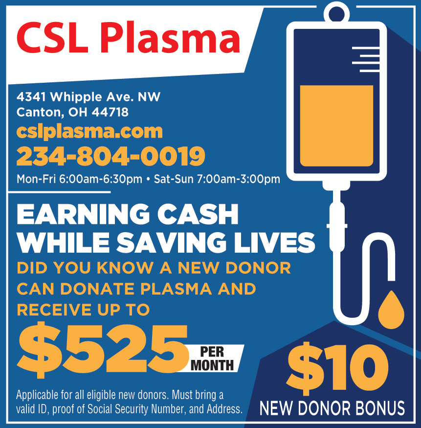 CSL PLASMA CANTON
