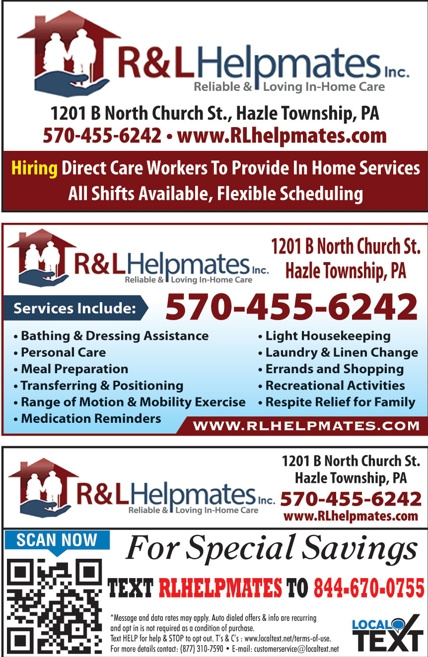 R AND L HELPMATES INC