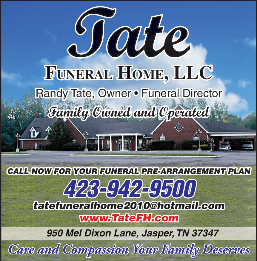 TATE FUNERAL HOME LLC