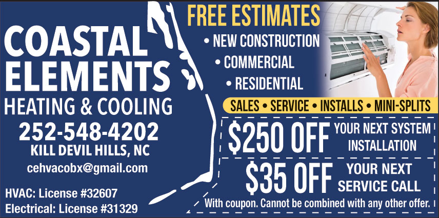 COASTAL ELEMENTS HEATING