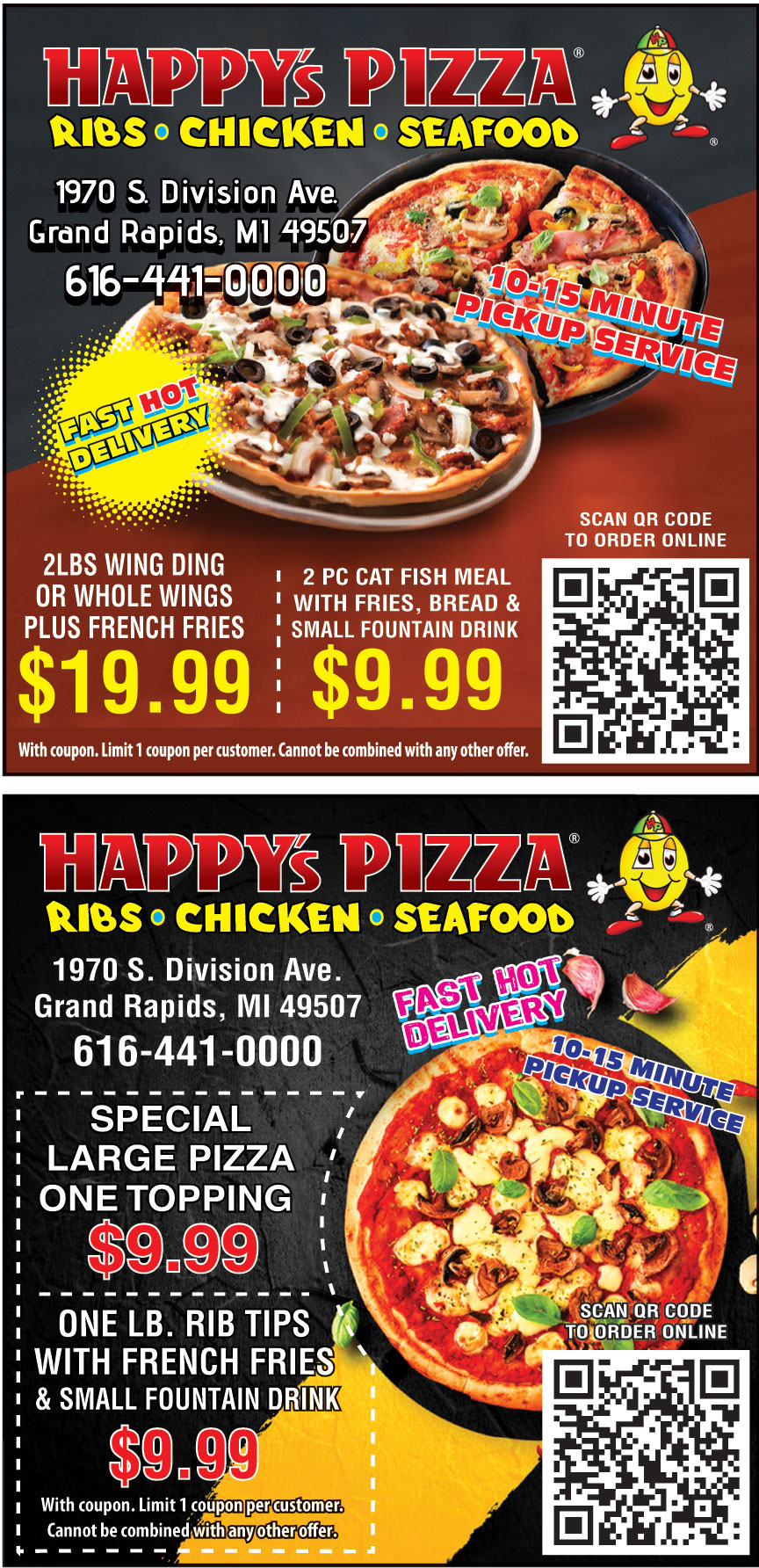 HAPPYS PIZZA