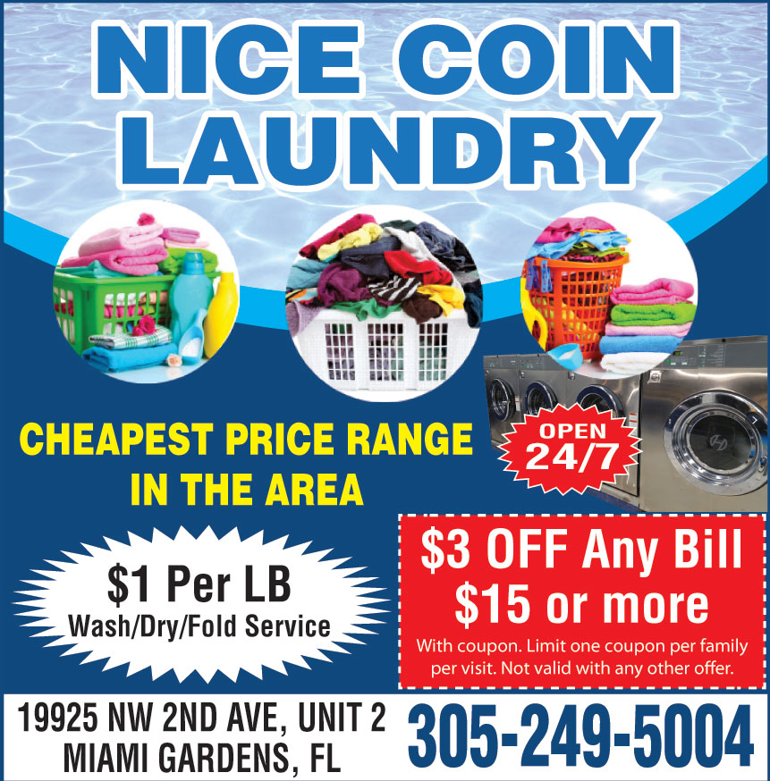 NICE COIN LAUNDRY