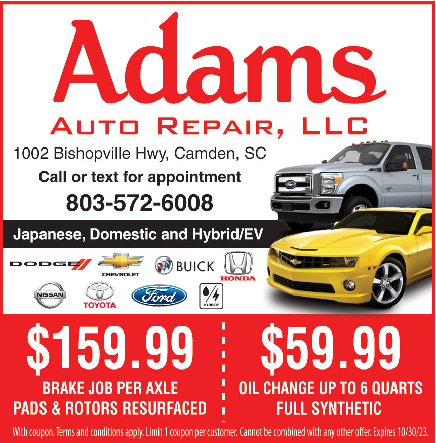 ADAMS AUTO REPAIR LLC