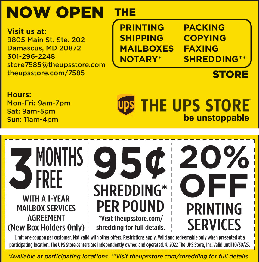 THE UPS STORE 7585