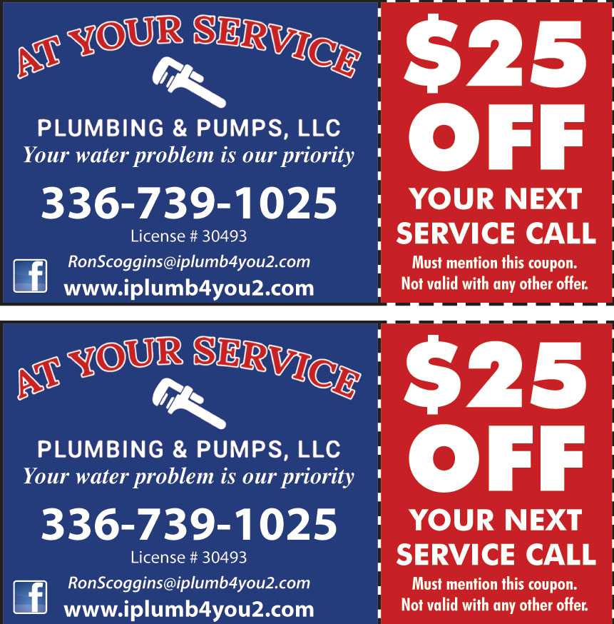 AT YOUR SERVICE PLUMBING