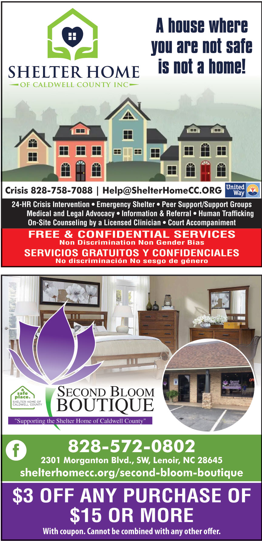 SHELTER HOME OF CALDWELL