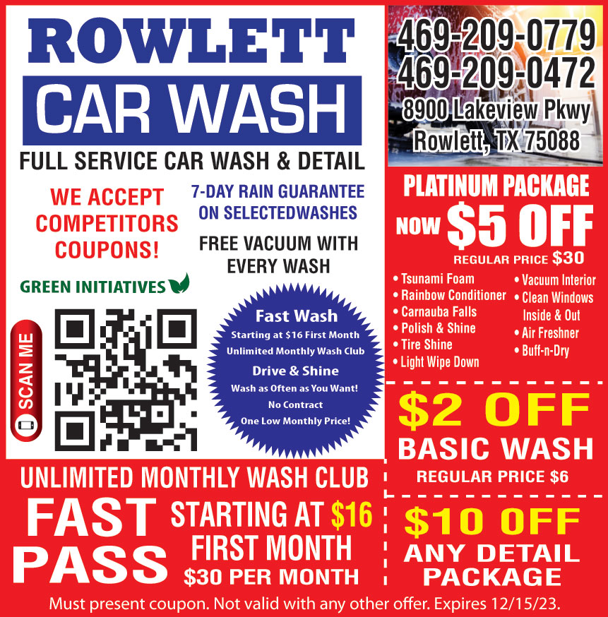 ROWLETT CAR WASH