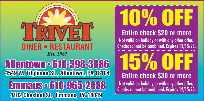 TRIVET DINER