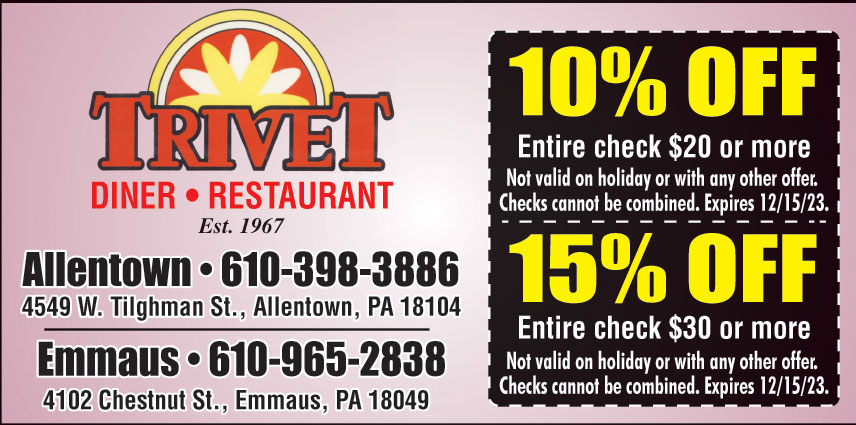 TRIVET DINER