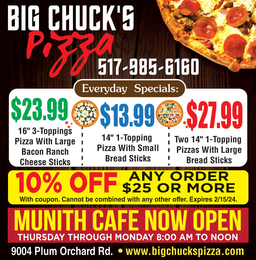 BIG CHUCKS PIZZA