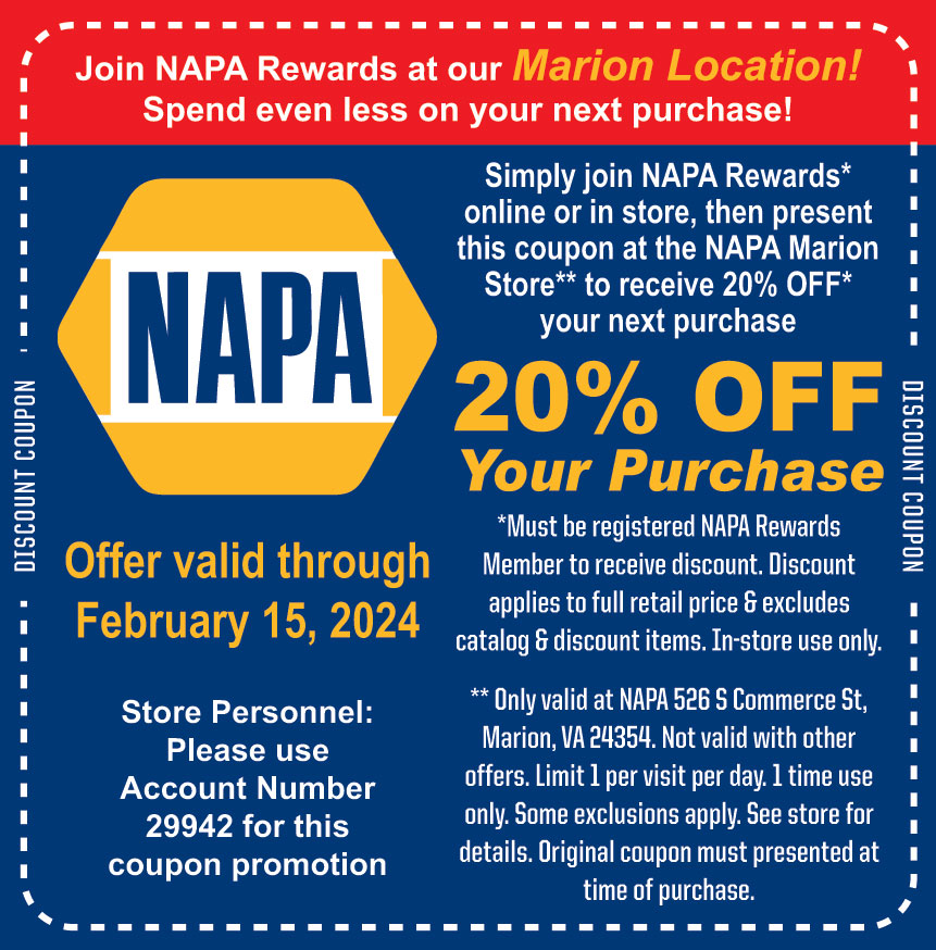 NAPA AUTO PARTS MARION