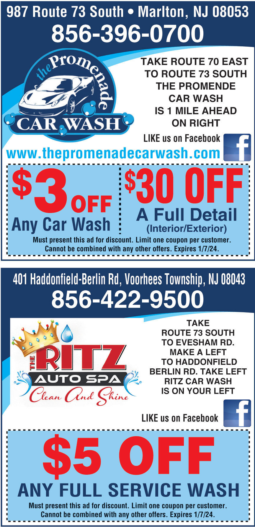 THE PROMENADE CAR WASH