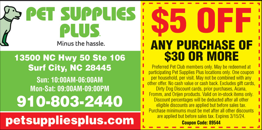 Pet supplies plus 2024 $5 coupon 2019