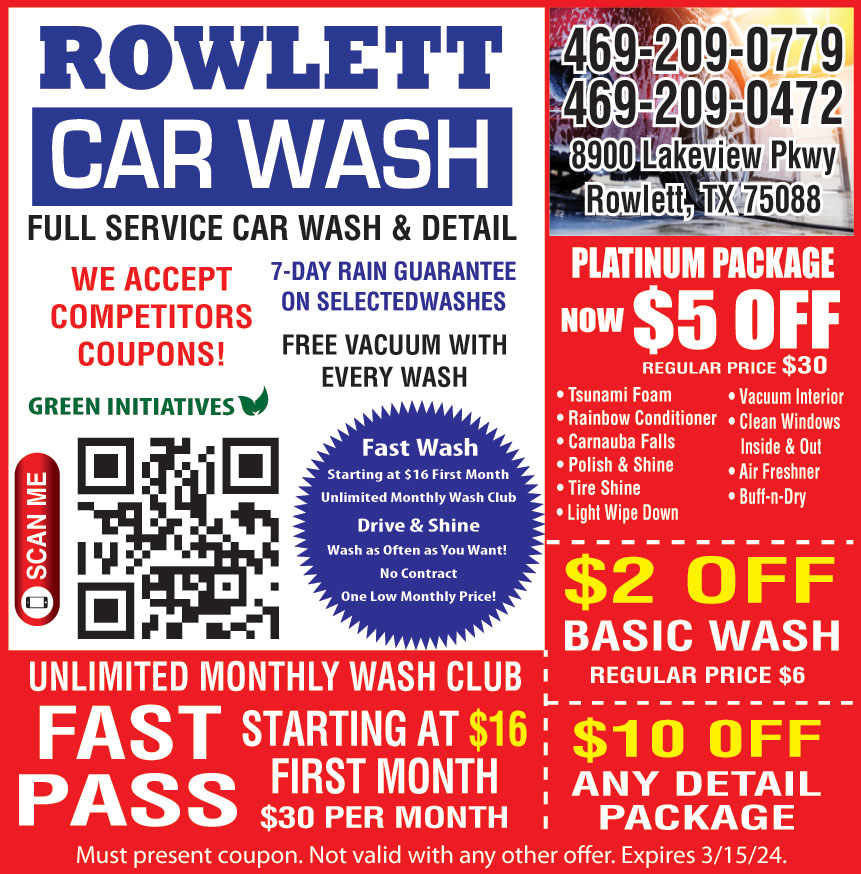 ROWLETT CAR WASH