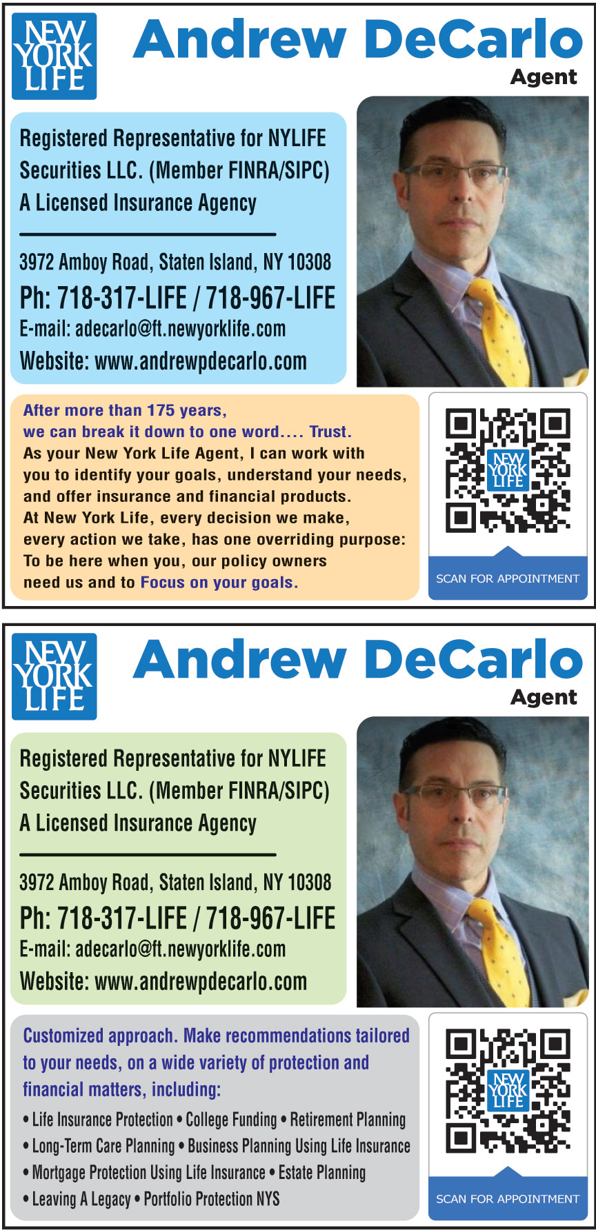 NEW YORK LIFE INS