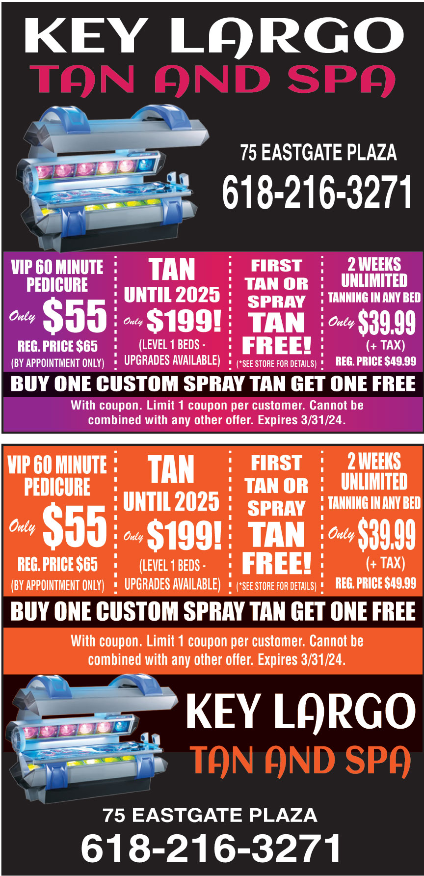 KEY LARGO TAN AND SPA
