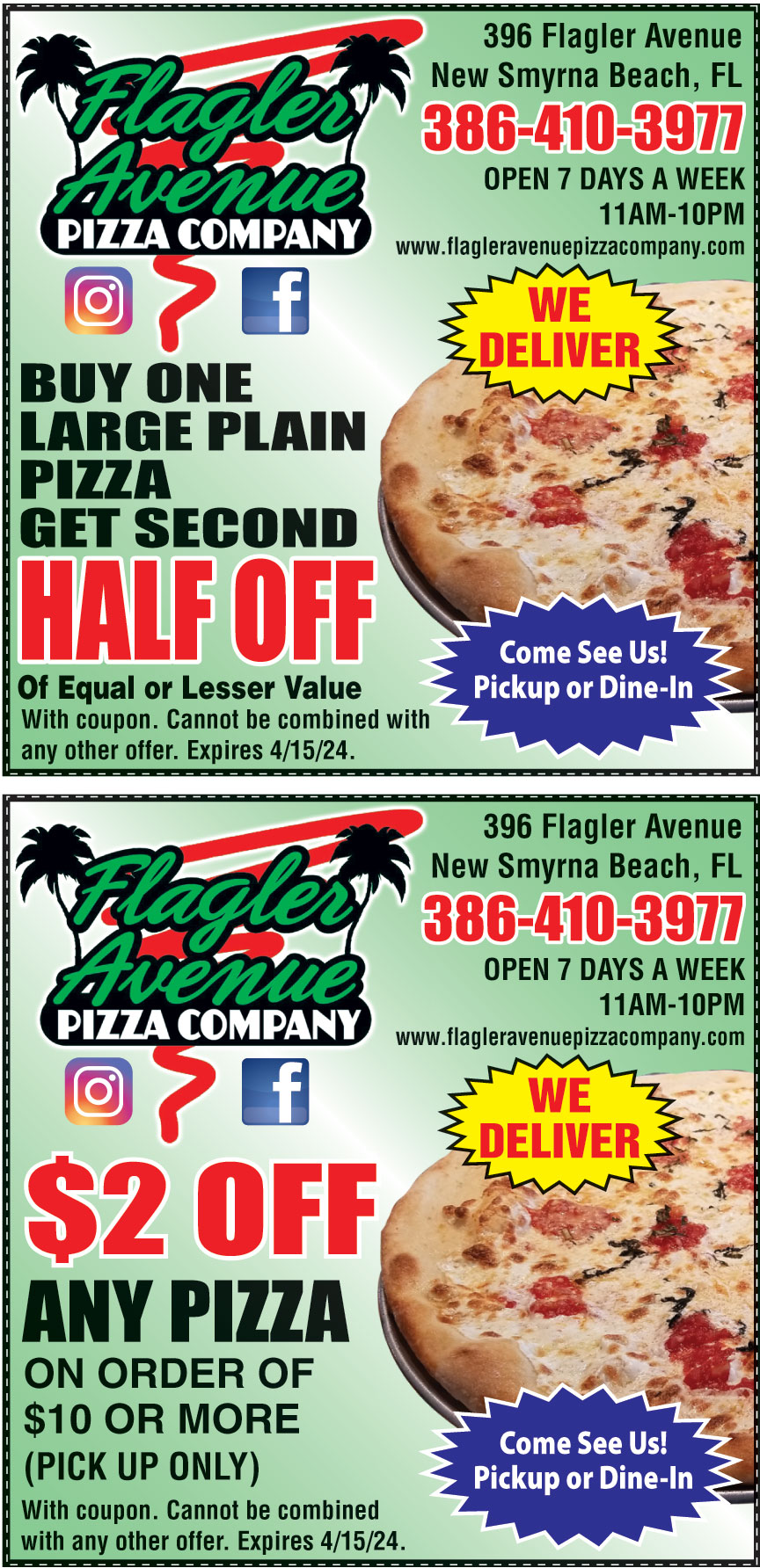 FLAGLER AVENUE PIZZA
