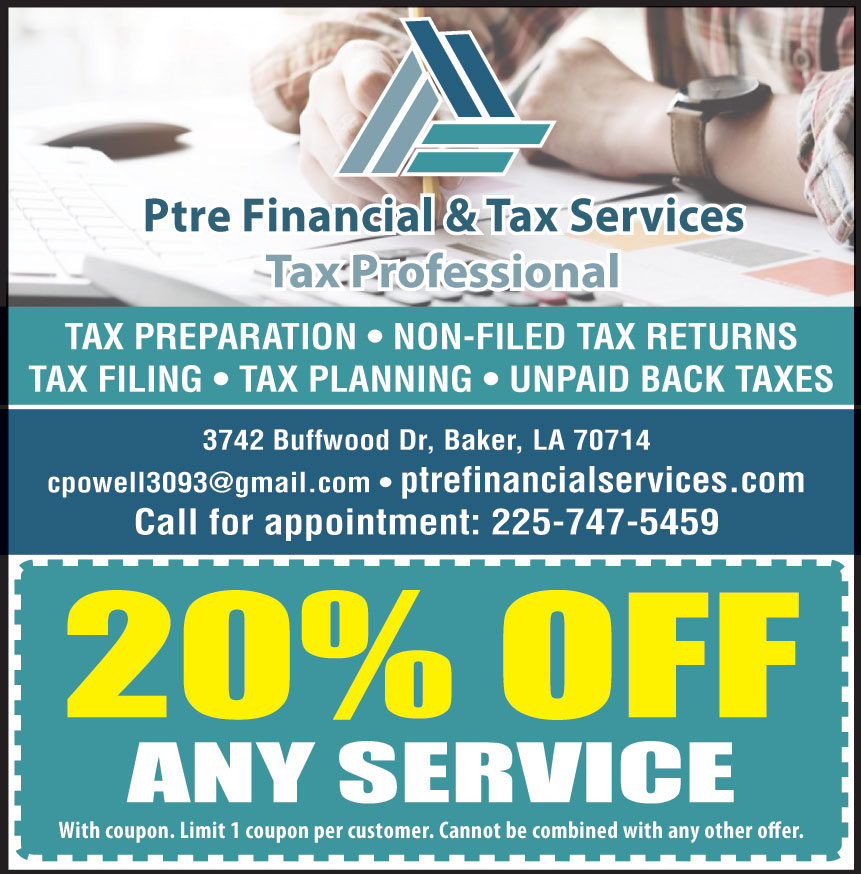 PTRE FINANCIAL AND TAX