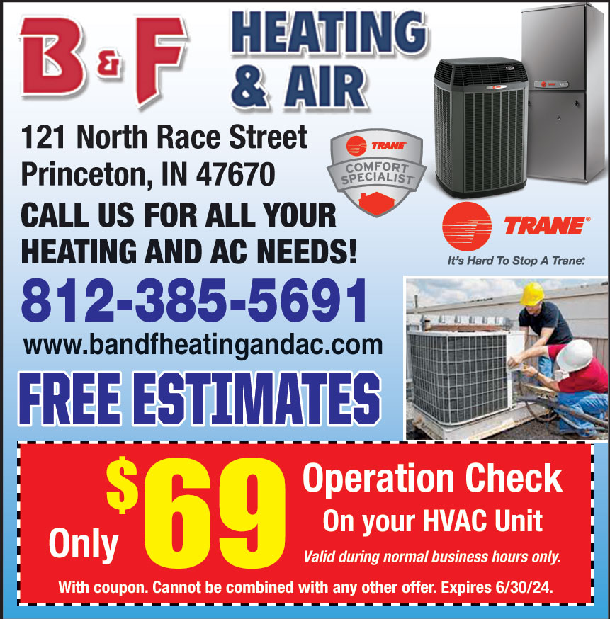 B AND F HEATING AND AIR