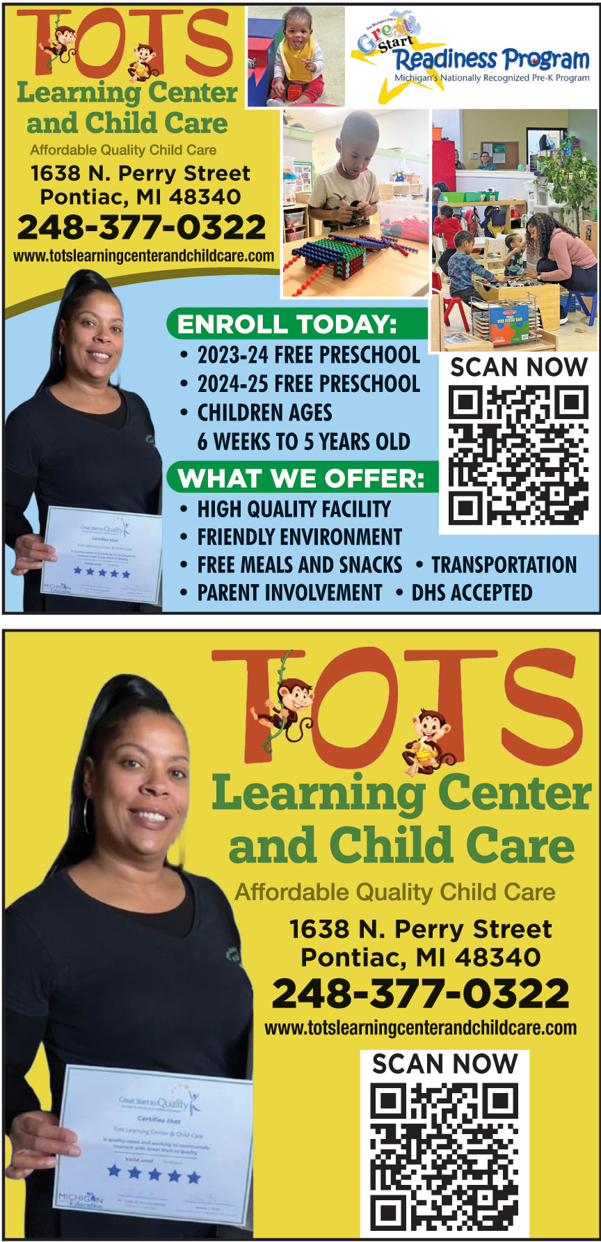 TOTS LEARNING CENTER