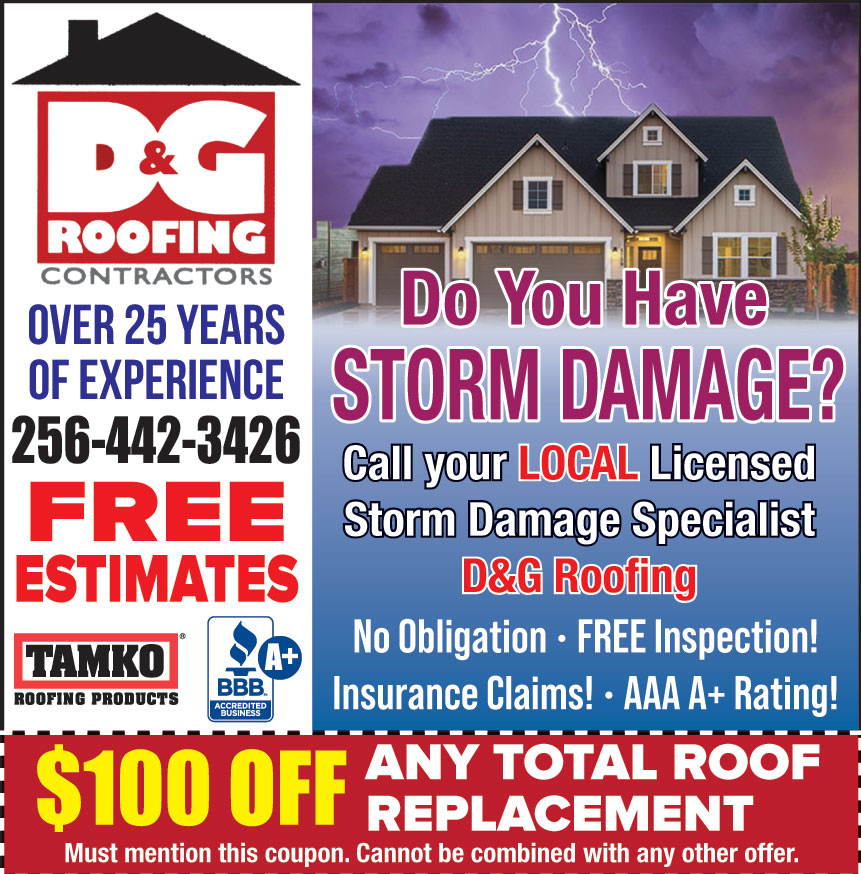 D AND G ROOFING