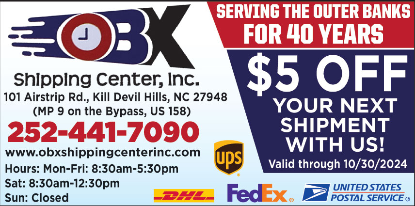 OBX SHIPPING CENTER INC