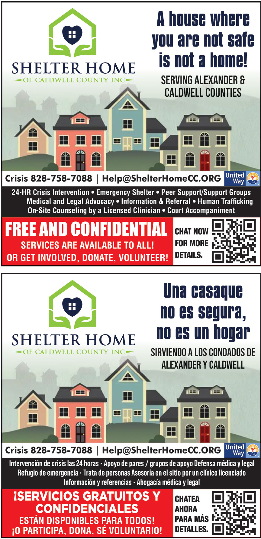 SHELTER HOME OF CALDWELL