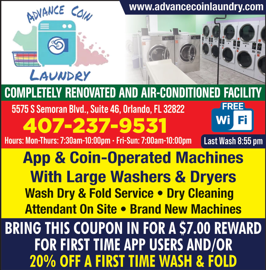 ADVANCE COIN LAUNDRY