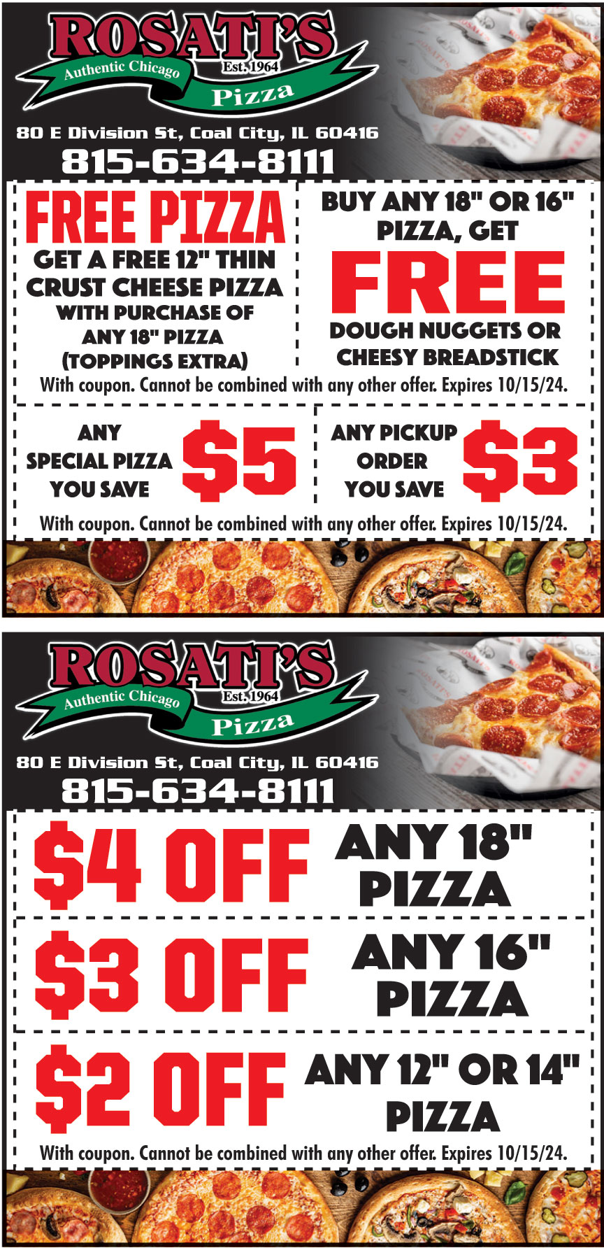 ROSATIS PIZZA