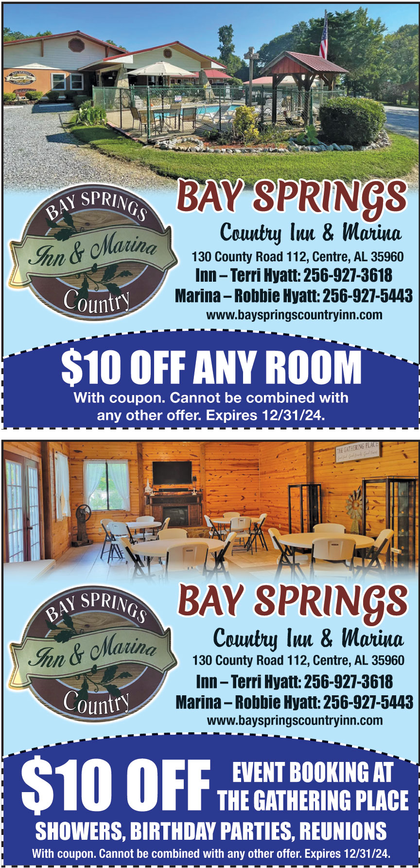 BAY SPRINGS COUNTRY INN