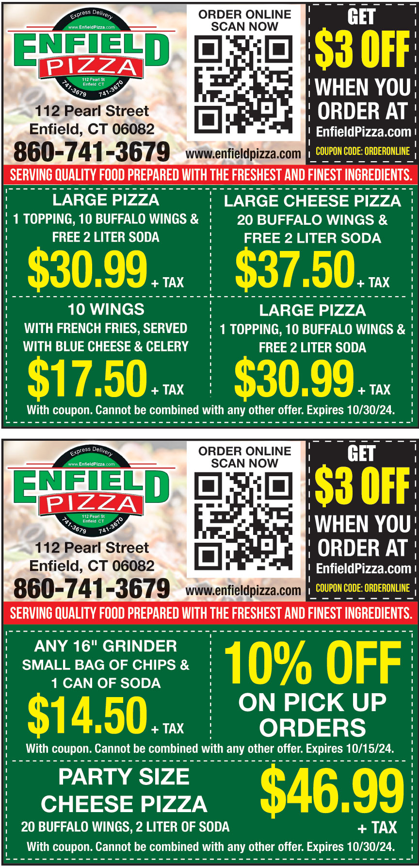 ENFIELD PIZZA